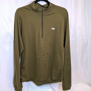 Brooks Running 1/4 Zip Shirt Large Polartec